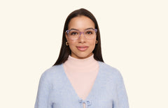 The Wanda - Lavender Clear - LifeStyle Thumbnail3 - Pair Eyewear