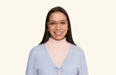 The Wanda - Pink Clear - LifeStyle Thumbnail1 - Pair Eyewear