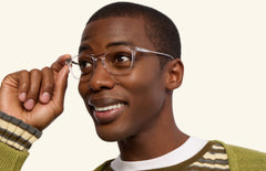 The Casper - Mixed Material - Lensless - LifeStyle Thumbnail 2 - Pair Eyewear