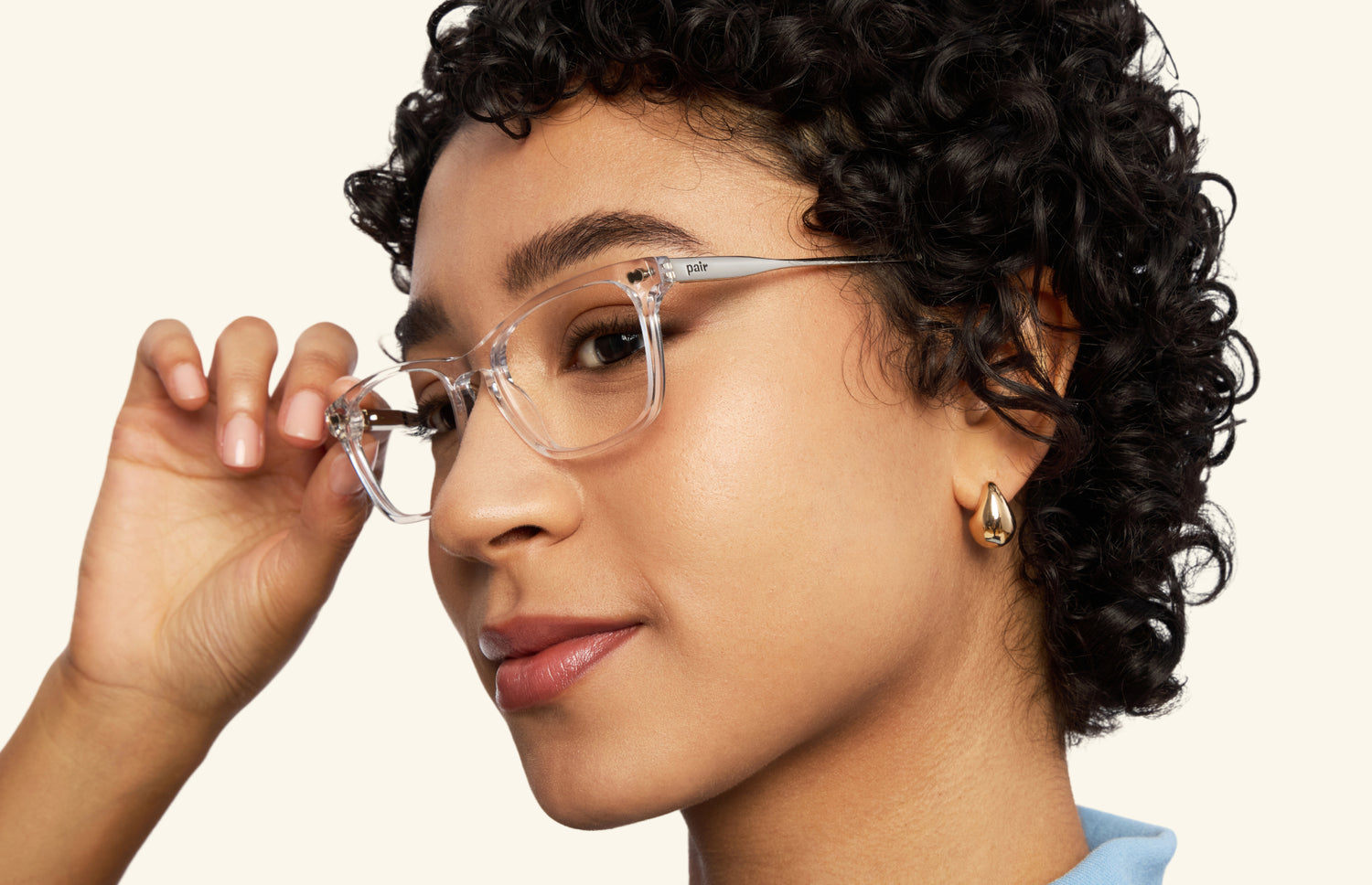 The Casper - Mixed Material - Lensless - LifeStyle 2 - Pair Eyewear