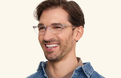 The Finley - Mixed Material - Lensless - LifeStyle Thumbnail 2 - Pair Eyewear