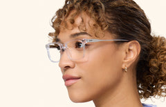 The Kirby - Mixed Material - Lensless - LifeStyle Thumbnail 4 - Pair Eyewear