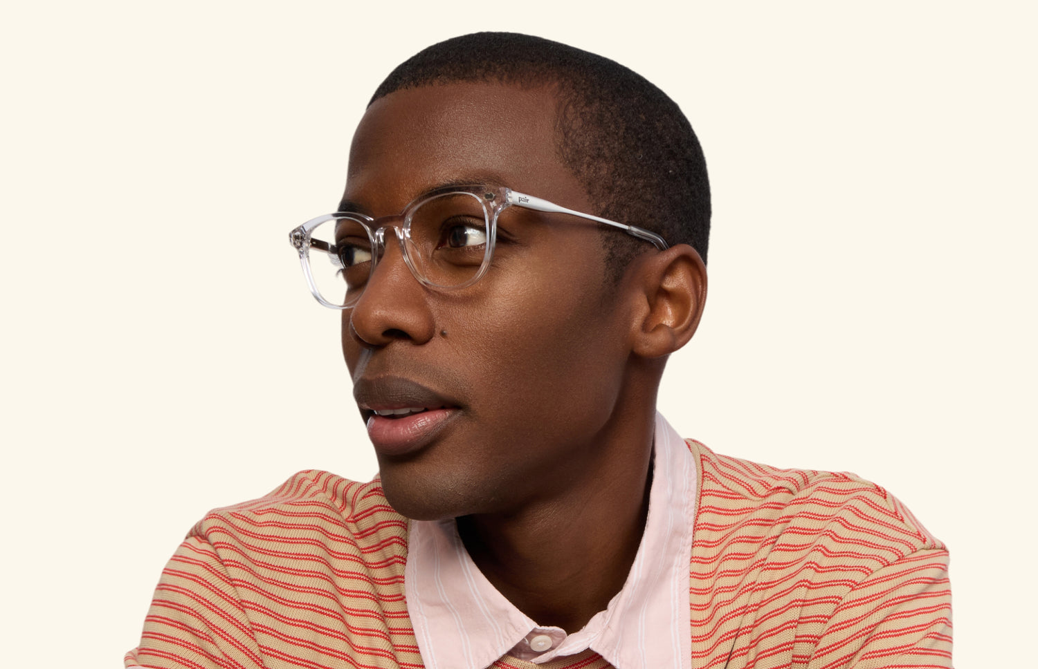 The Reese - Mixed Material - Lensless - LifeStyle 2 - Pair Eyewear