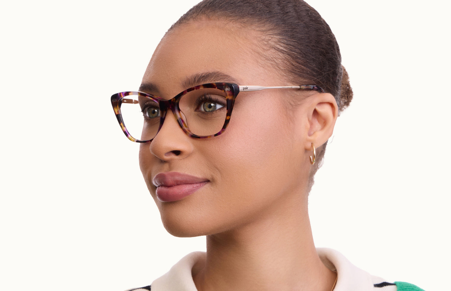 The Wanda - Mixed Material - Lensless - LifeStyle 2 - Pair Eyewear