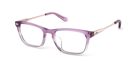 The Casper - Violet Pearlized Gradient Acetate Rose Gold Metal - Pair Eyewear