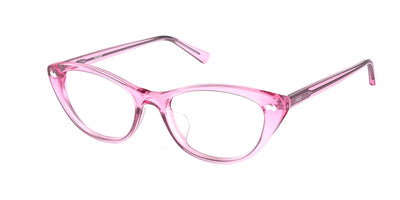 The ella - Pink Glitter Clear - Thumbnail3 - Pair Eyewear