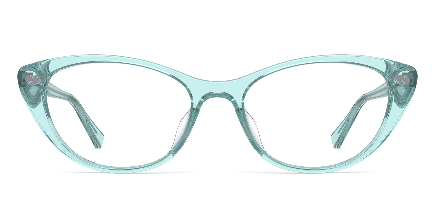 The ella - Seafoam Clear - Carousel1 - Pair Eyewear
