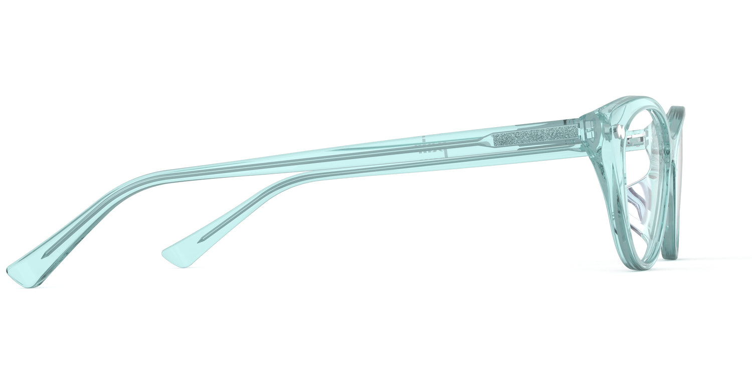 The ella - Seafoam Clear - Carousel3 - Pair Eyewear
