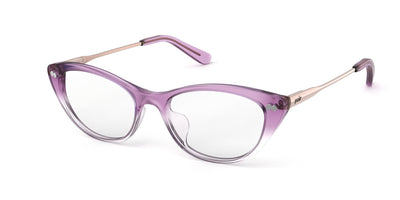 The ella - Violet Pearlized Gradient Acetate Rose Gold Metal - Thumbnail1 - Pair Eyewear