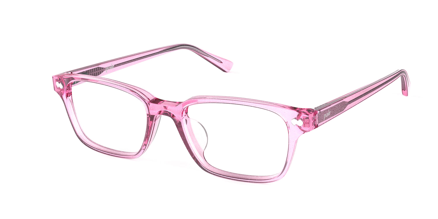 The Finley - Pink Glitter Clear - Carousel3 - Pair Eyewear