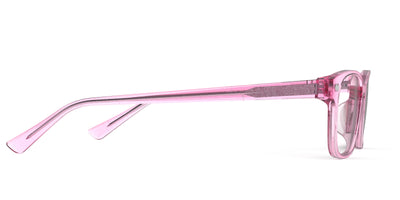 The Finley - Pink Glitter Clear - Thumbnail4 - Pair Eyewear
