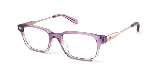 The Finley - Violet Pearlized Gradient Acetate Rose Gold Metal - Pair Eyewear
