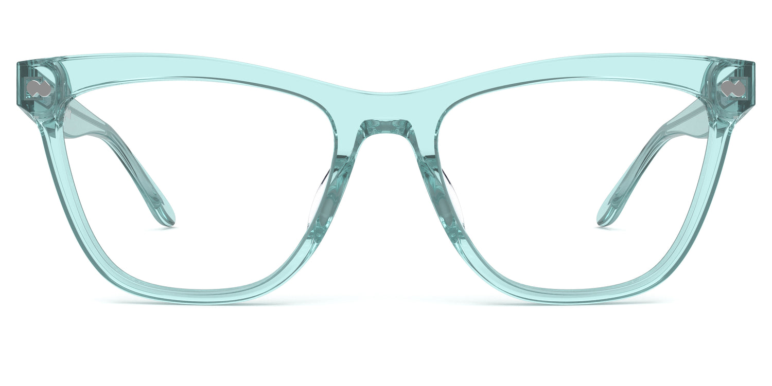 The Harper - Seafoam Clear - Carousel1 - Pair Eyewear