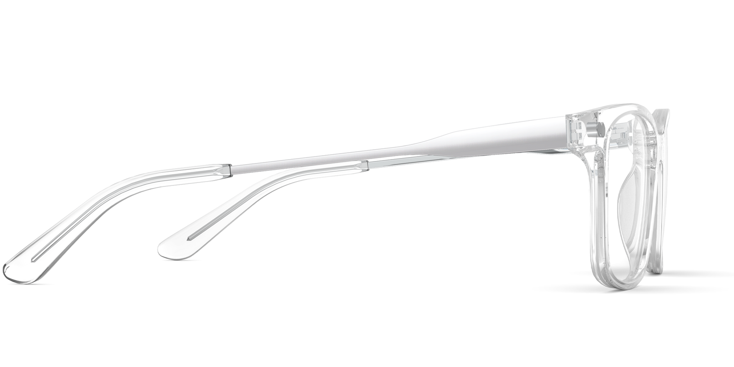 The Kirby - Mixed Material - Lensless - Carousel 3 - Pair Eyewear