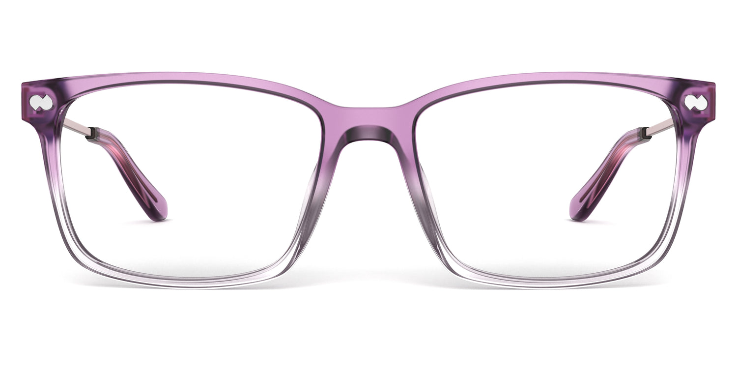 The Kirby - Violet Pearlized Gradient Acetate Rose Gold Metal - Carousel2 - Pair Eyewear