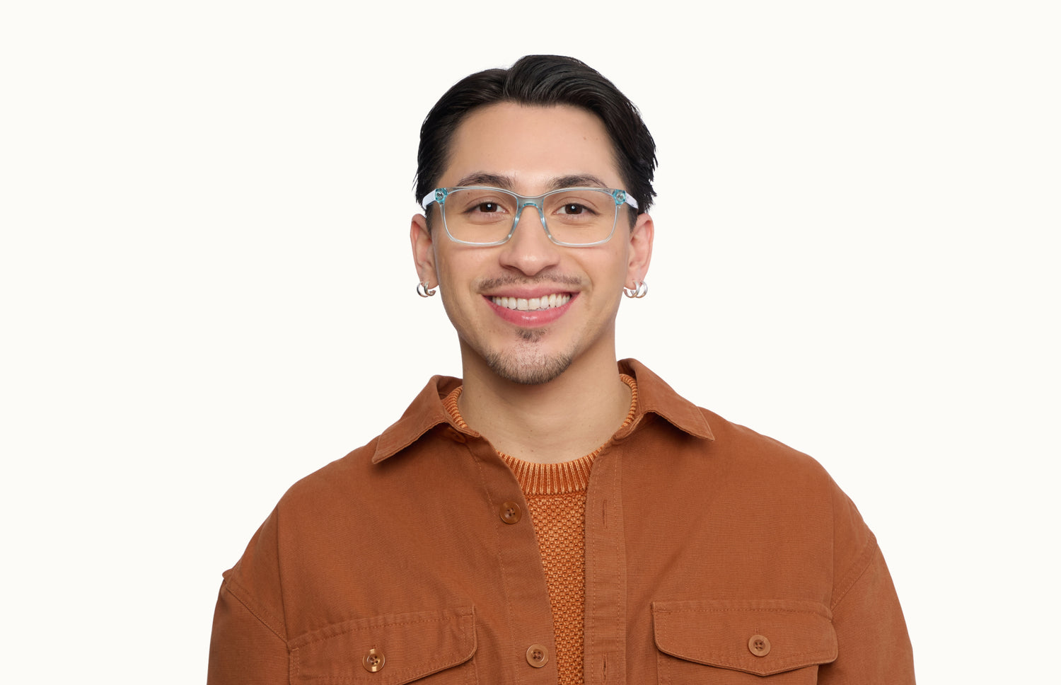 The Kirby - Seafoam Clear - LifeStyle1 - Pair Eyewear