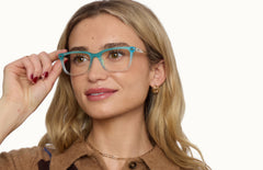 The Larkin - Mixed Material - Lensless - LifeStyle Thumbnail 2 - Pair Eyewear