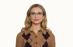 The Larkin - Mixed Material - Lensless - LifeStyle Thumbnail 1 - Pair Eyewear