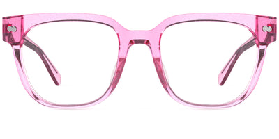 The Murphy - Pink Glitter Clear - Thumbnail1 - Pair Eyewear