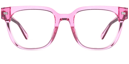 The Murphy - Pink Glitter Clear - Pair Eyewear