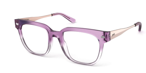 The Murphy - Violet Pearlized Gradient Acetate Rose Gold Metal - Pair Eyewear