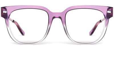 The Murphy - Violet Pearlized Gradient Acetate Rose Gold Metal - Thumbnail2 - Pair Eyewear