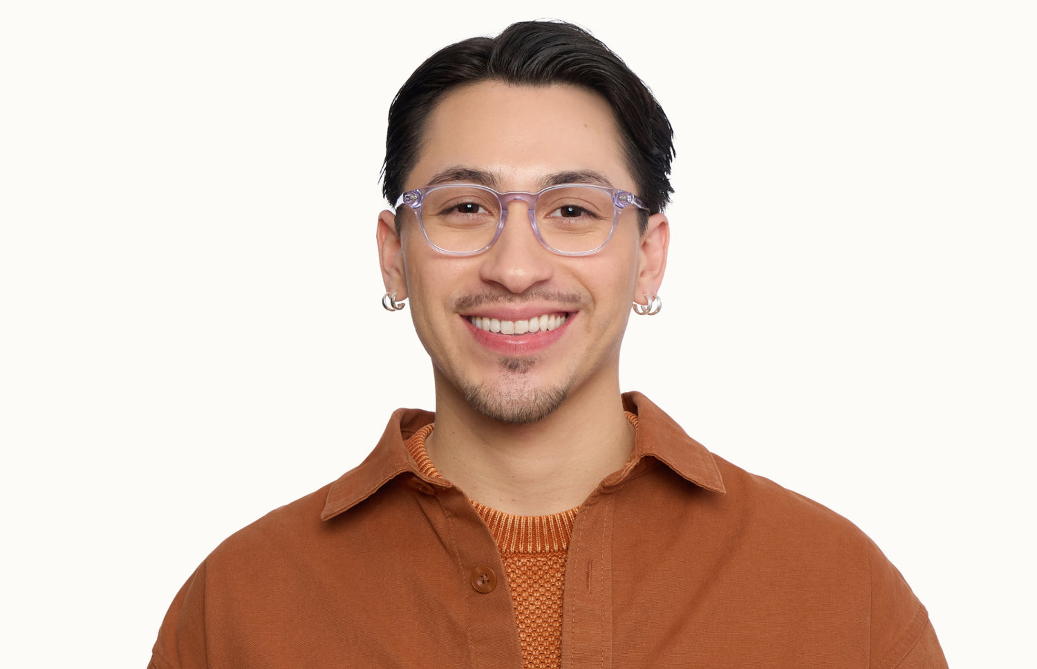 The Otis - Lavender Clear - LifeStyle1 - Pair Eyewear
