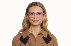 The Otis - Lavender Clear - LifeStyle Thumbnail1 - Pair Eyewear