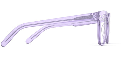 The Payton - Lavender Clear - Thumbnail3 - Pair Eyewear