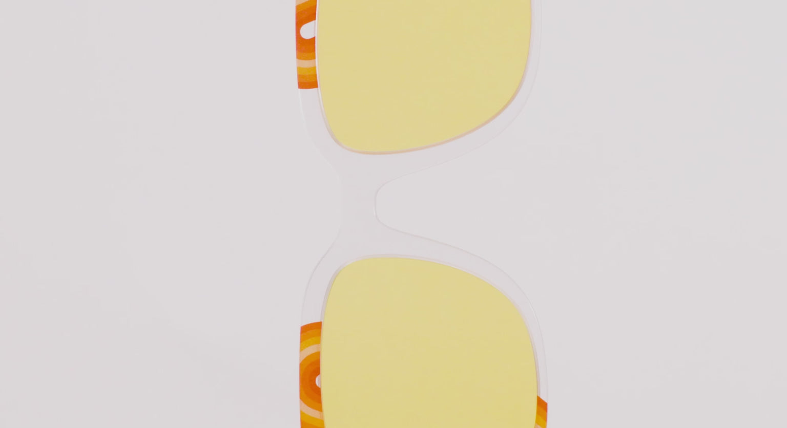 The Groovy Stripes with Citrine Yellow Lens - LifeStyle Thumbnail Video1 - Pair Eyewear