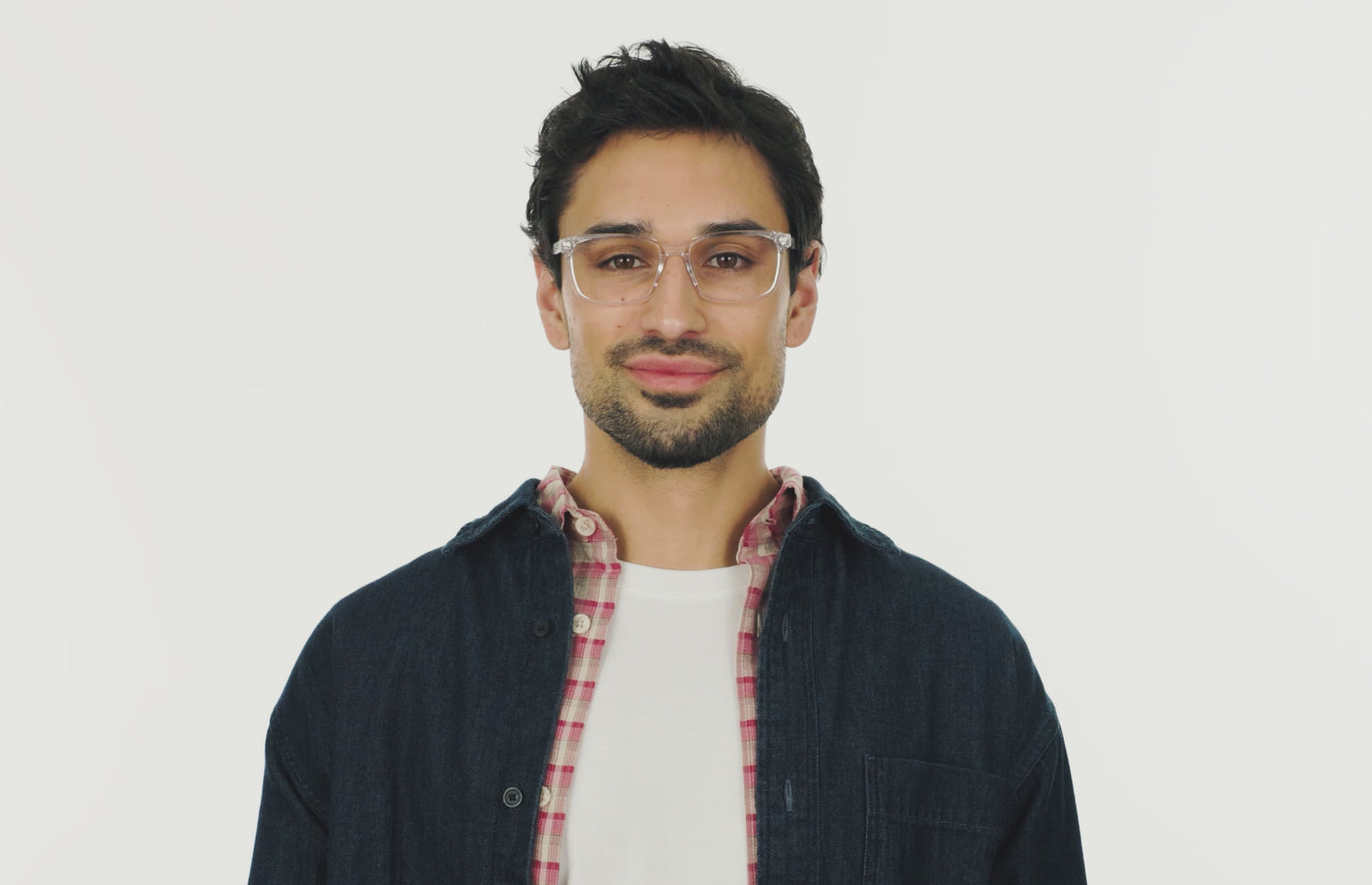 The Kirby - Crystal Clear - LifeStyle Thumbnail2 - Pair Eyewear