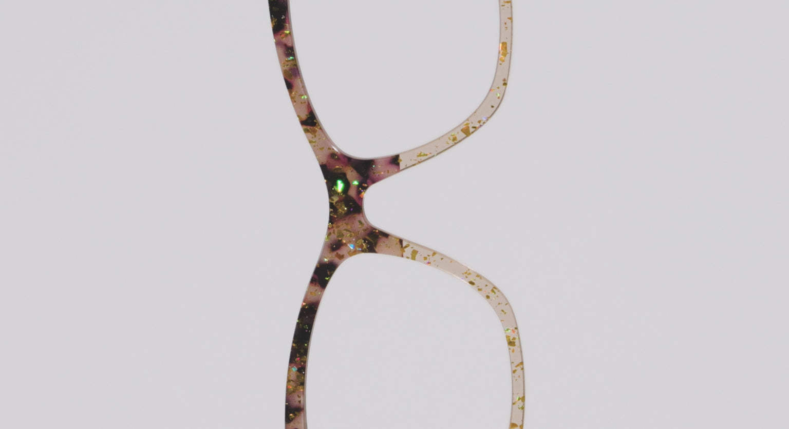 The Khaki Tortoise Crystal Split with Gold Flakes - LifeStyle Thumbnail Video1 - Pair Eyewear