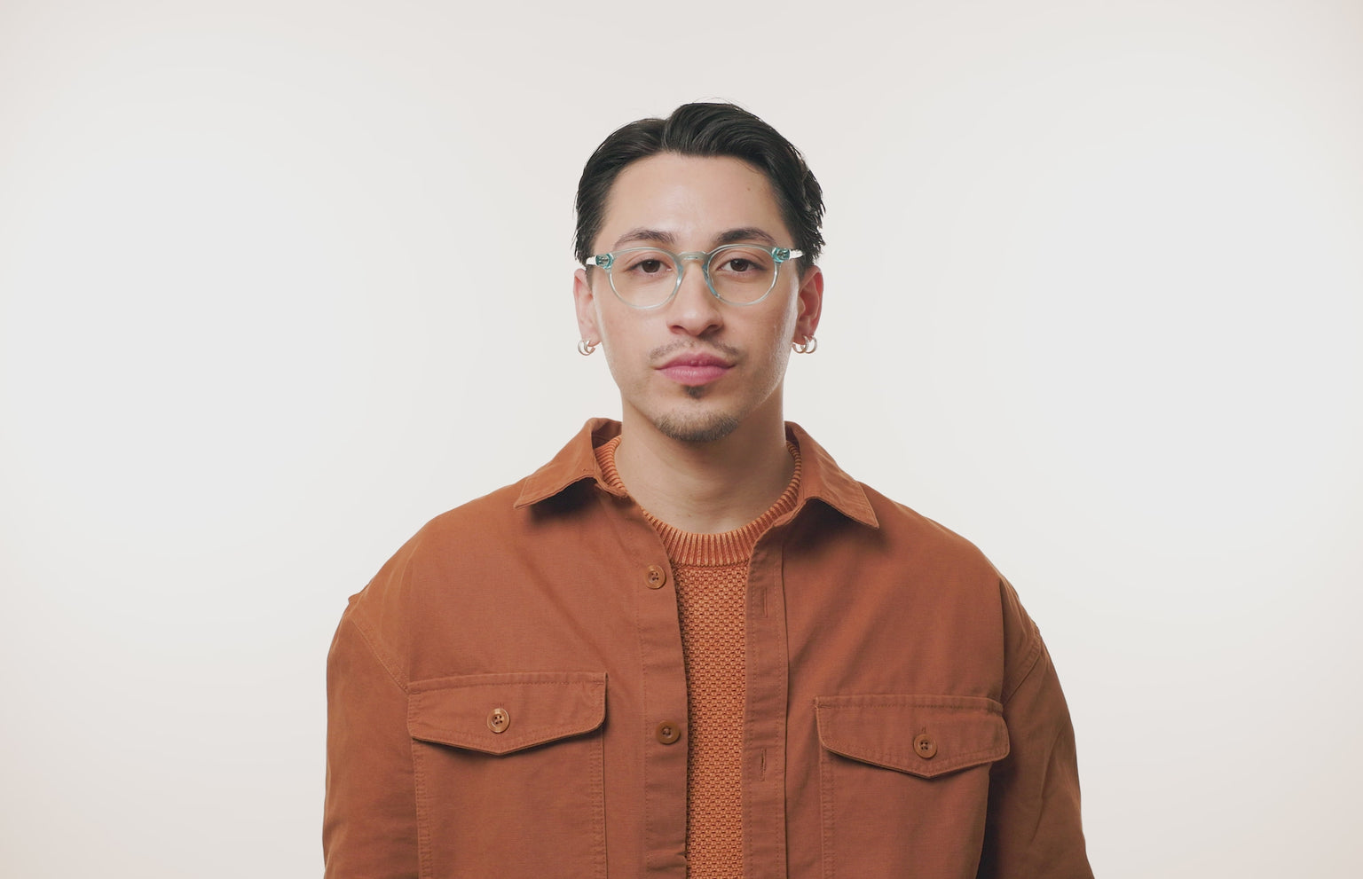The Soto - Seafoam Clear - LifeStyle Thumbnail2 - Pair Eyewear