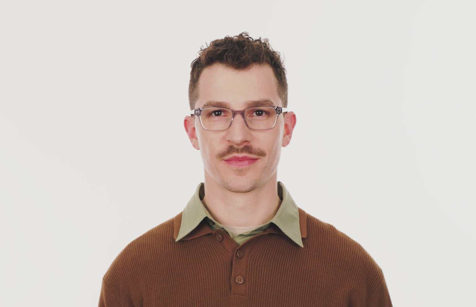 The Finley - Gray Clear - LifeStyle Thumbnail2 - Pair Eyewear