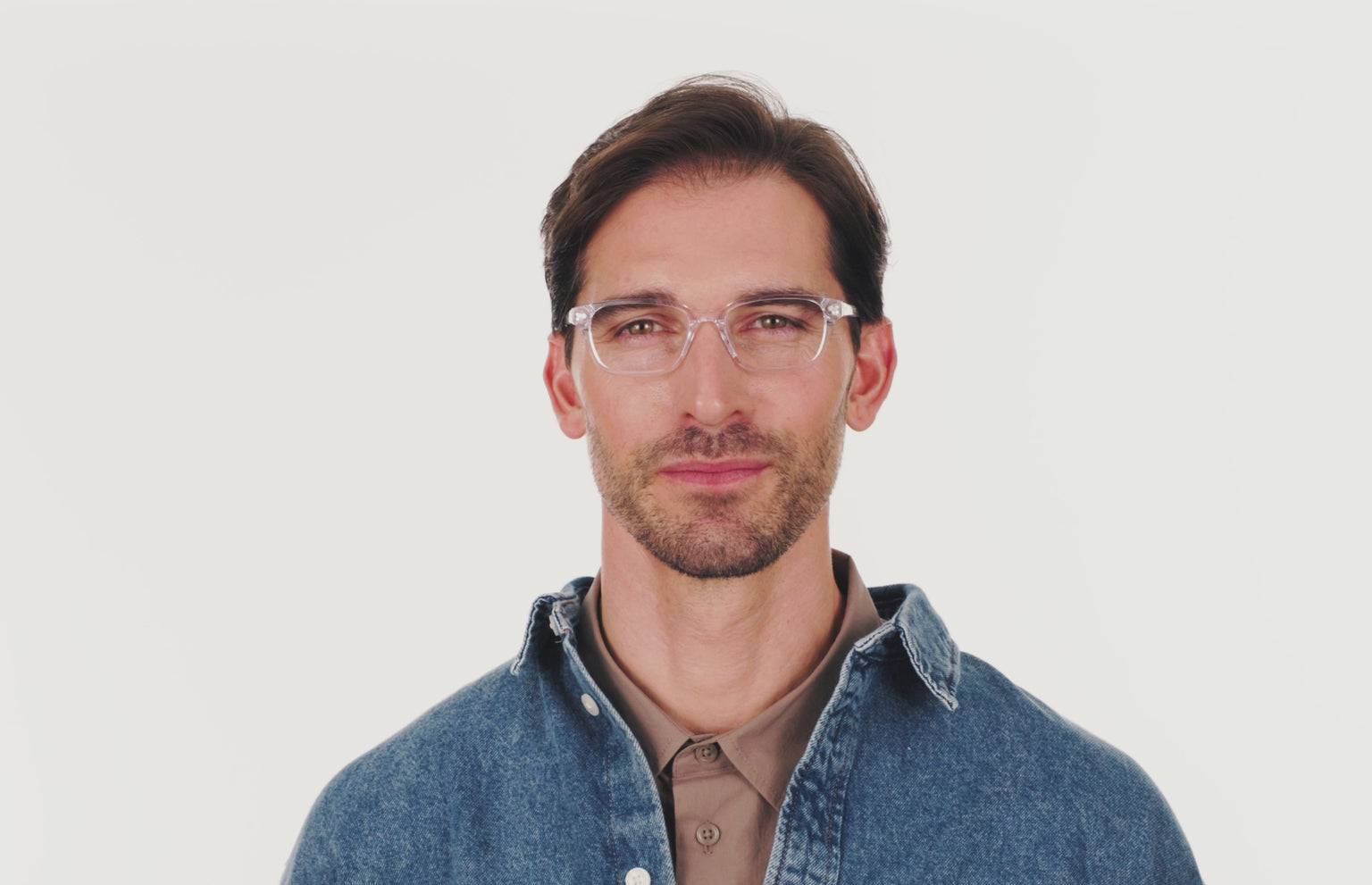 The Finley - Crystal Clear - LifeStyle Thumbnail2 - Pair Eyewear