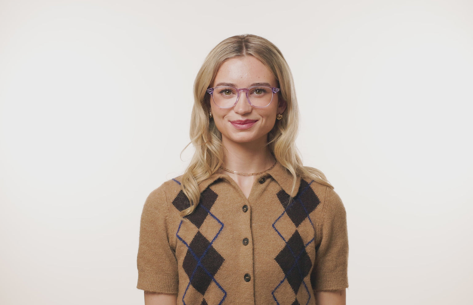 The Otis - Lavender Clear - LifeStyle Thumbnail2 - Pair Eyewear