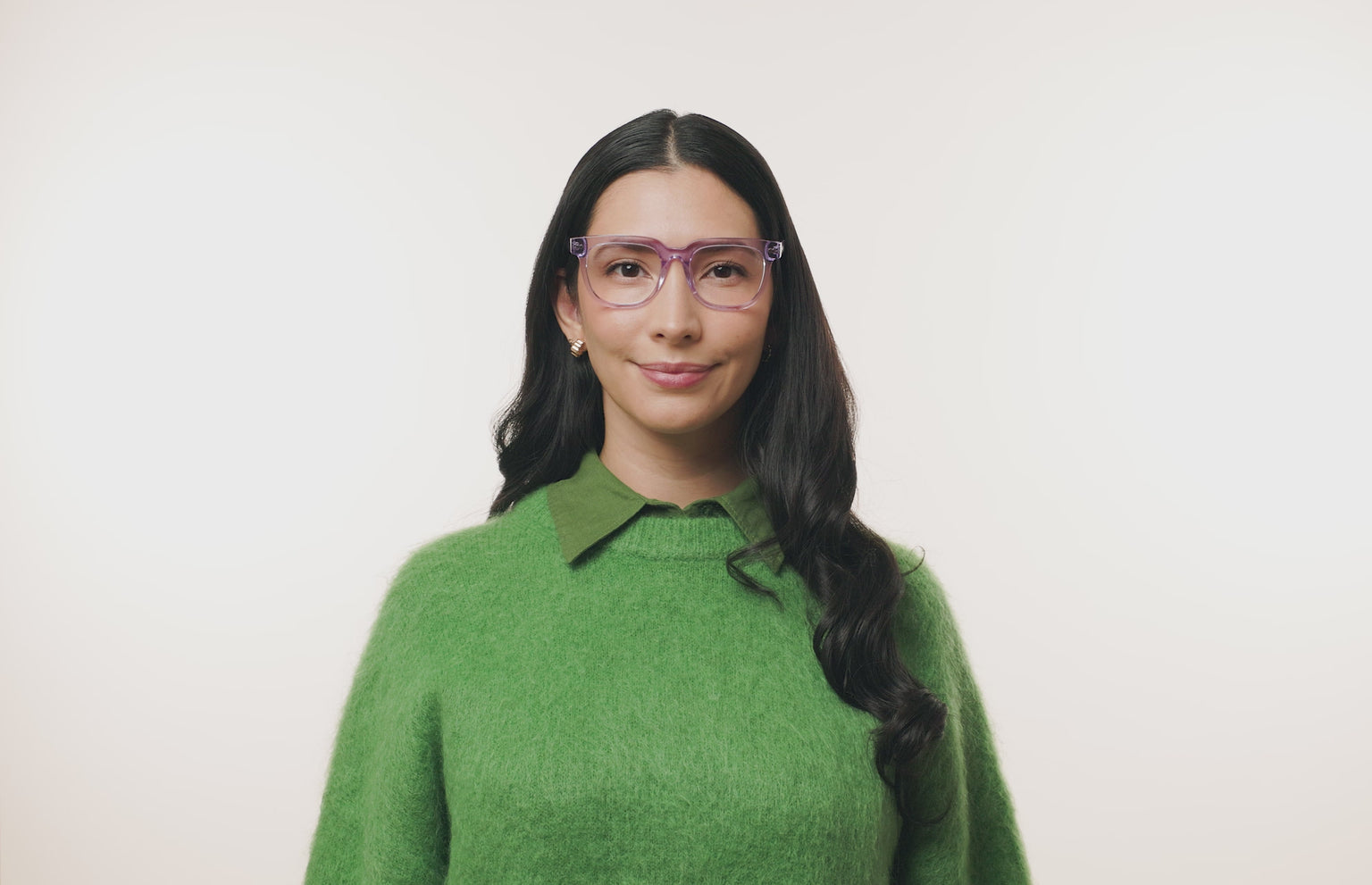 The Payton - Lavender Clear - LifeStyle Thumbnail2 - Pair Eyewear
