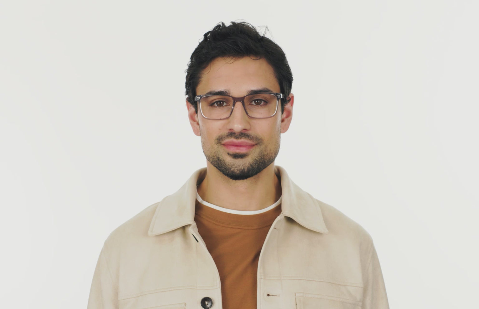 The Kirby - Gray Clear - LifeStyle Thumbnail3 - Pair Eyewear