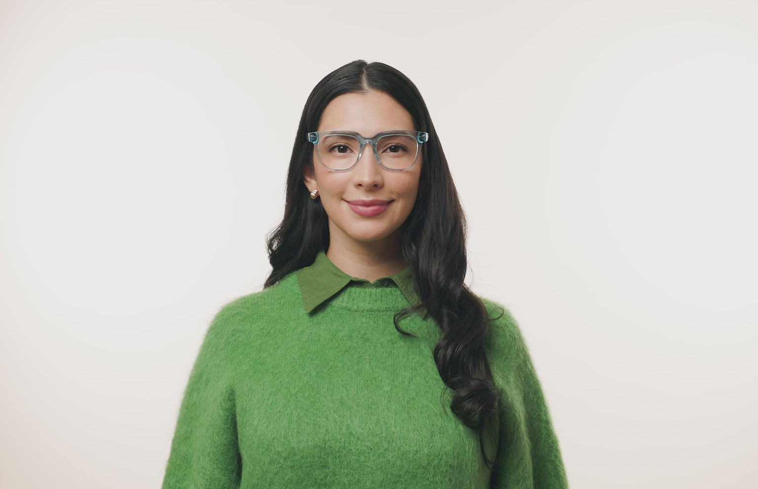 The Payton - Seafoam Clear - LifeStyle Thumbnail2 - Pair Eyewear