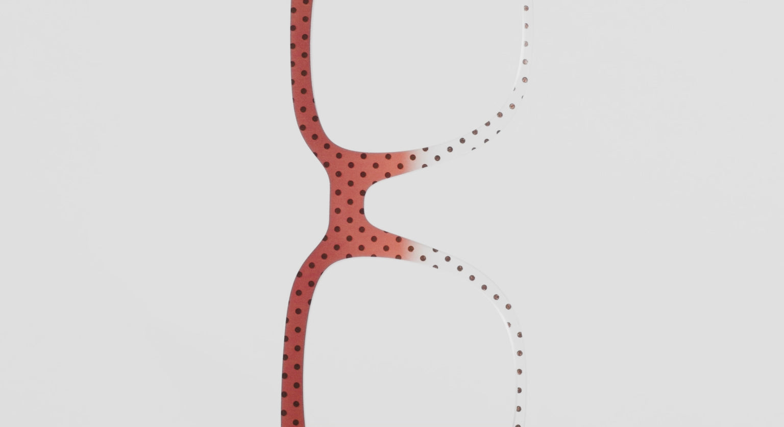 The Inferno Orange Gradient Crystal Polka Dots - LifeStyle Thumbnail Video1 - Pair Eyewear