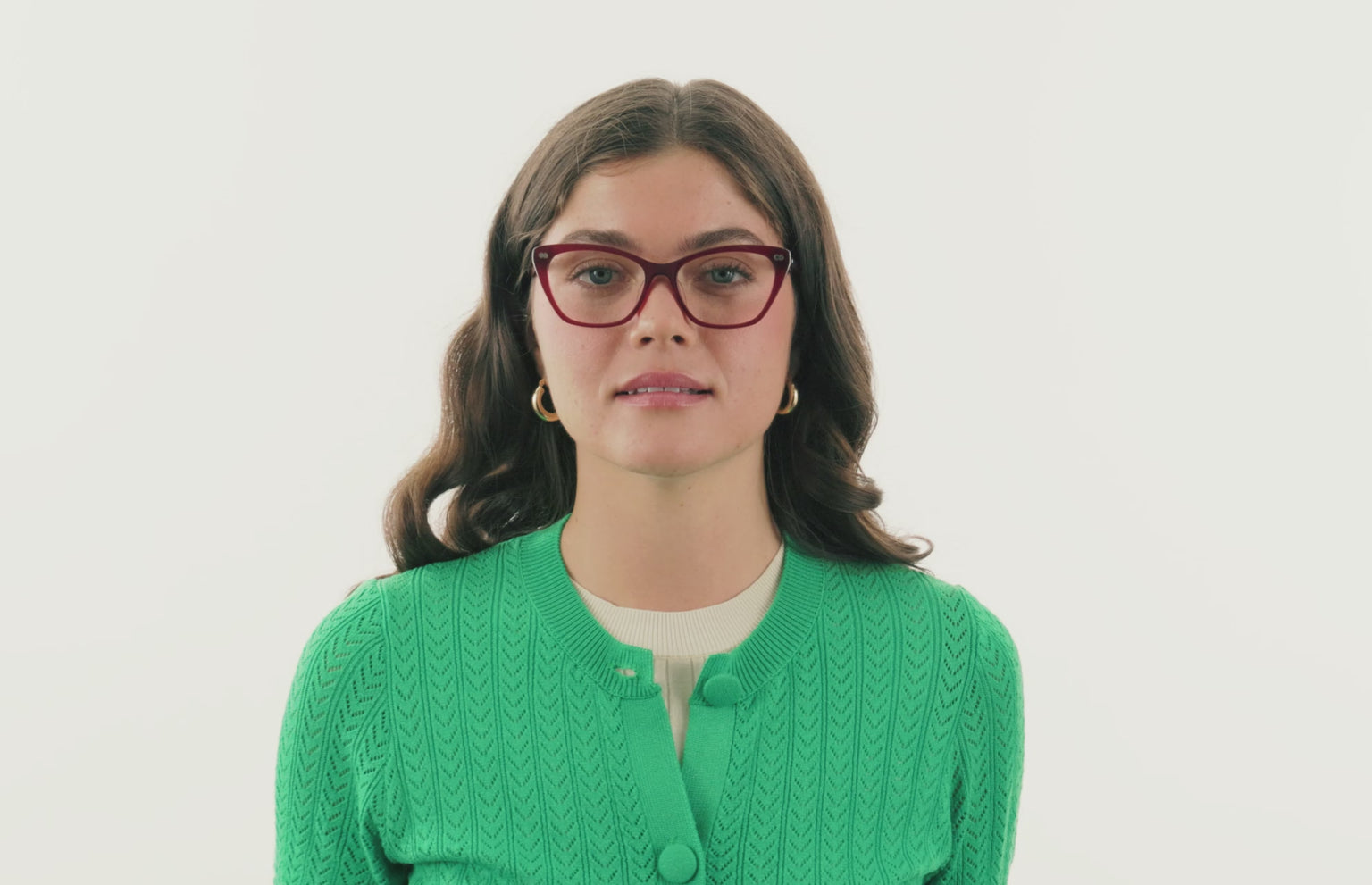 The Wanda - Burgundy - LifeStyle Thumbnail2 - Pair Eyewear