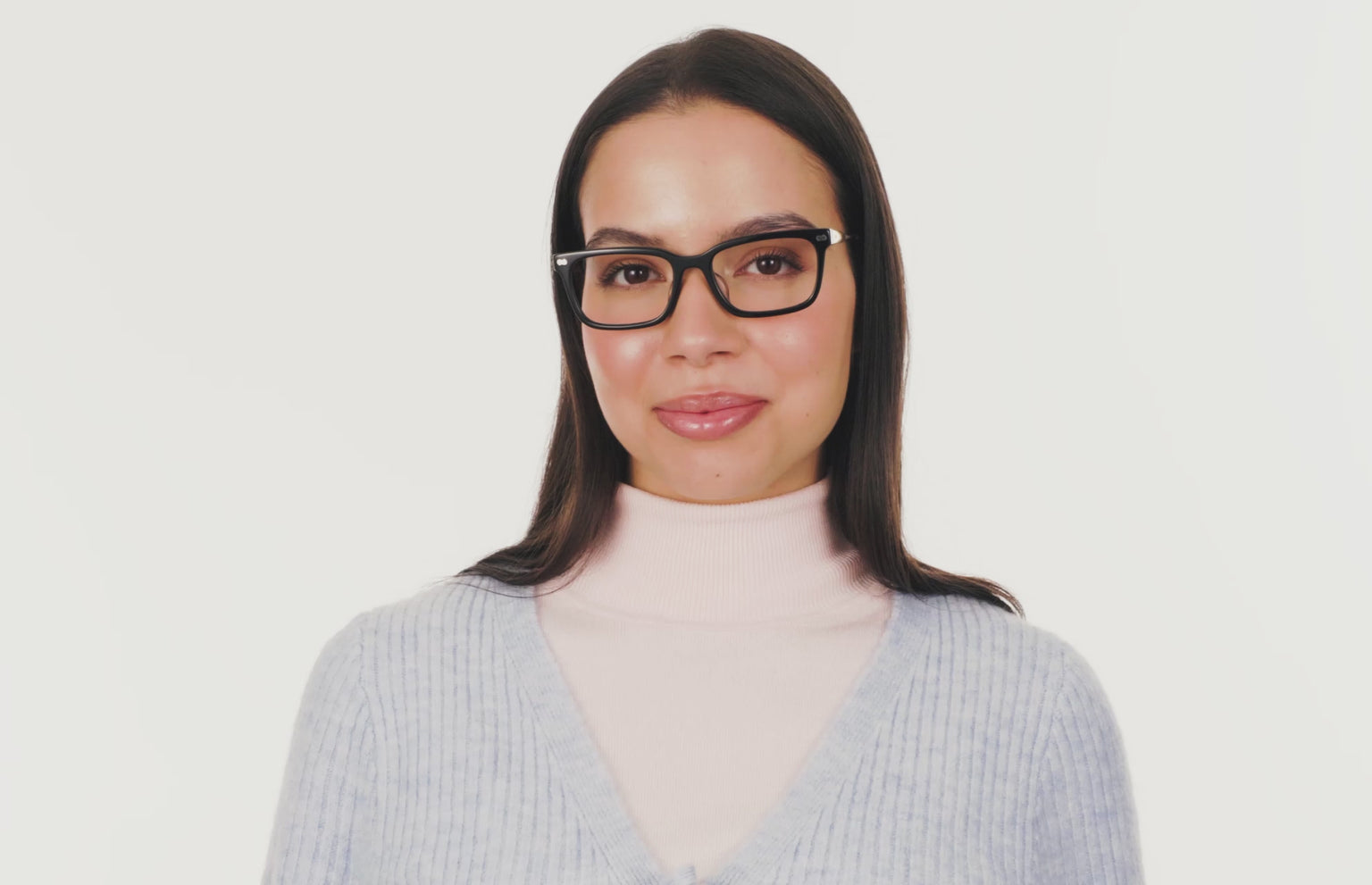 The Larkin - Black Acetate Gold Metal - LifeStyle Thumbnail3 - Pair Eyewear