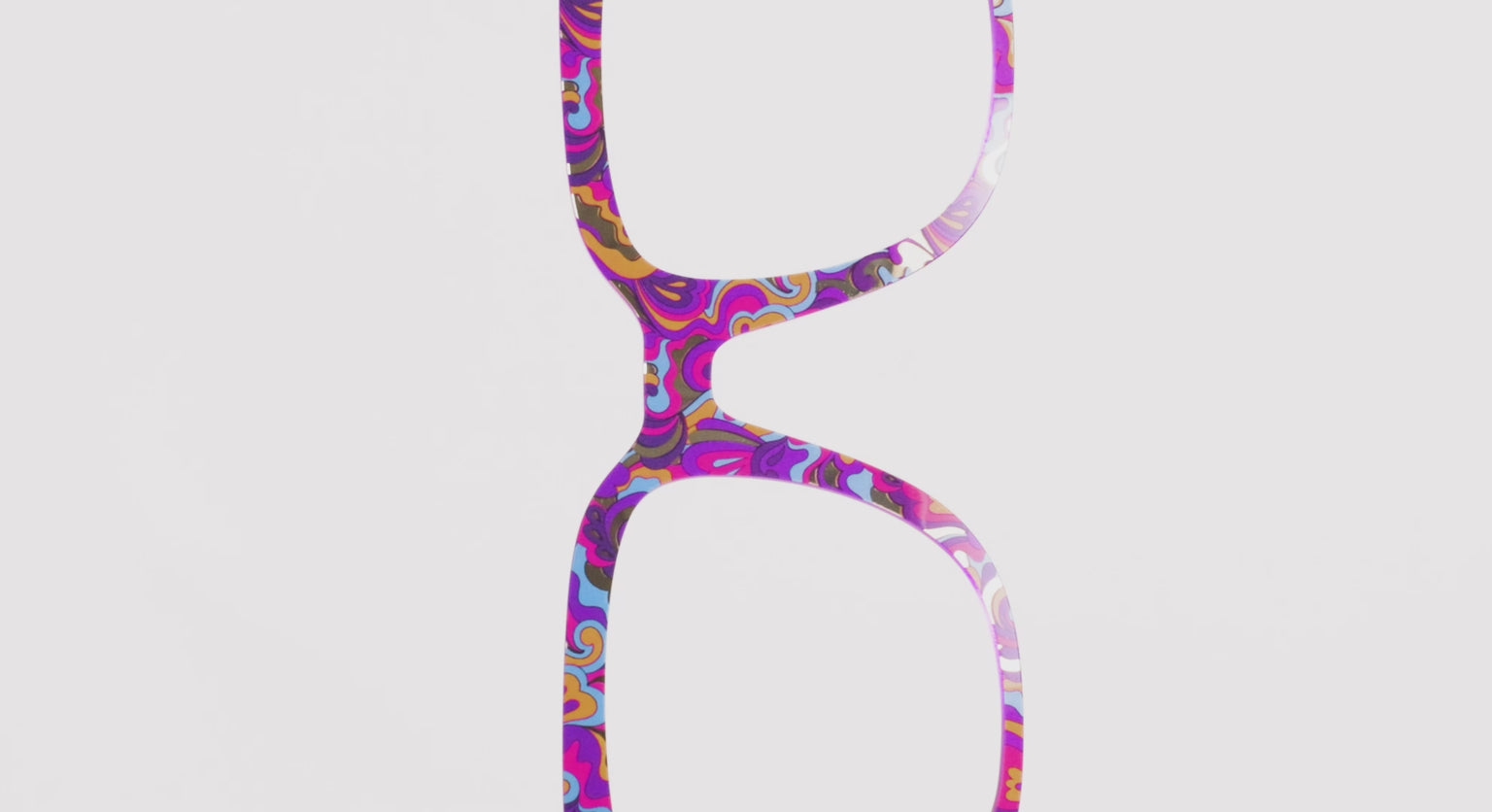 The Flower Power Paisley with Gold Foil - LifeStyle Thumbnail Video1 - Pair Eyewear