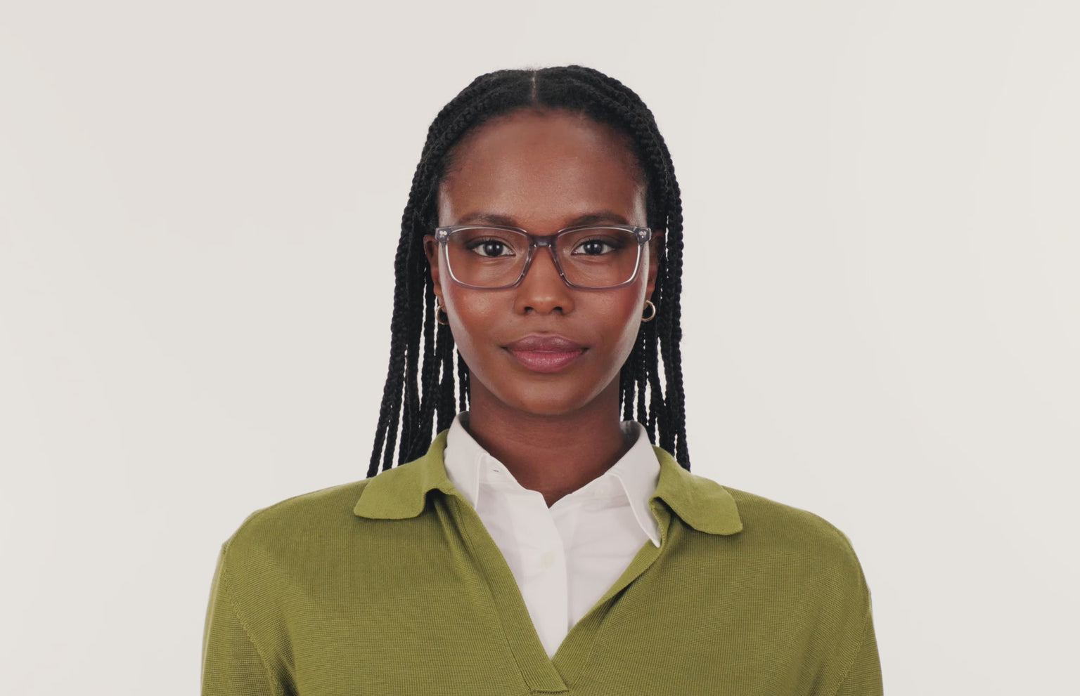 The Kirby - Gray Clear - LifeStyle Thumbnail3 - Pair Eyewear