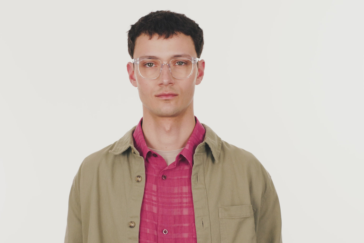 The Murphy - Crystal Clear - LifeStyle Thumbnail2 - Pair Eyewear