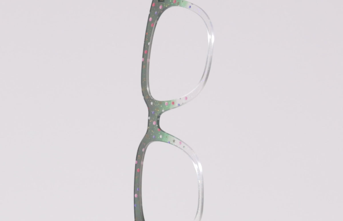 The Holiday Bauble with Foil Crystal - LifeStyle Thumbnail Video1 - Pair Eyewear