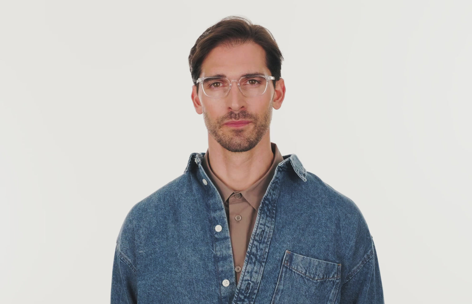 The Casper - Crystal Clear - LifeStyle Thumbnail2 - Pair Eyewear
