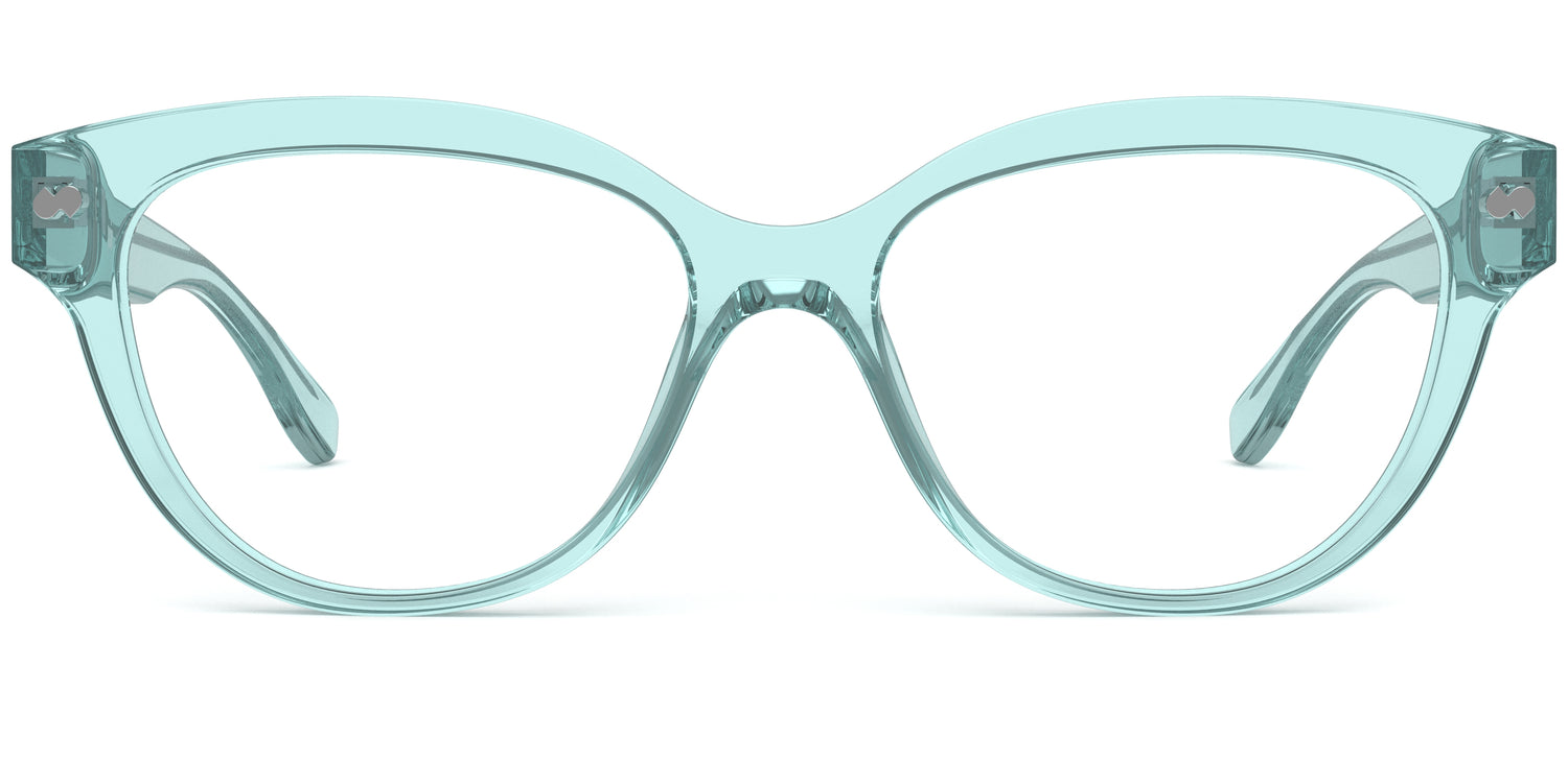 The Quinn - Seafoam Clear - Carousel1 - Pair Eyewear