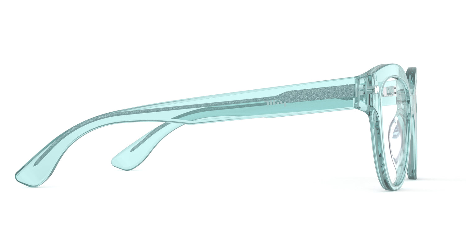 The Quinn - Seafoam Clear - Carousel3 - Pair Eyewear