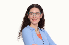 The Quinn - Seafoam Clear - LifeStyle Thumbnail1 - Pair Eyewear